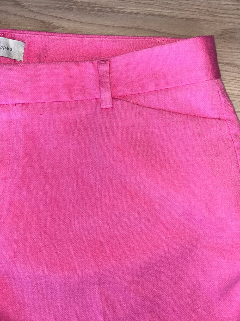 Gap Slim Crop Tailored Ankle Pants 10 Pink Stretch Career Barbie Preppy Vintage - Picture 3 of 16